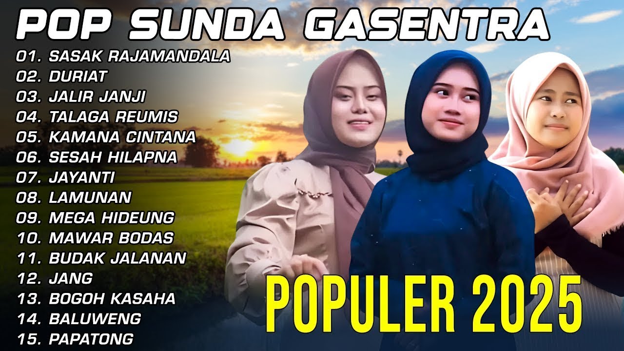 GASENTRA PAJAMPANGAN - SASAK RAJAMANDALA, DURIAT, JALIR JANJI | LAGU POP SUNDA TERPOPULER