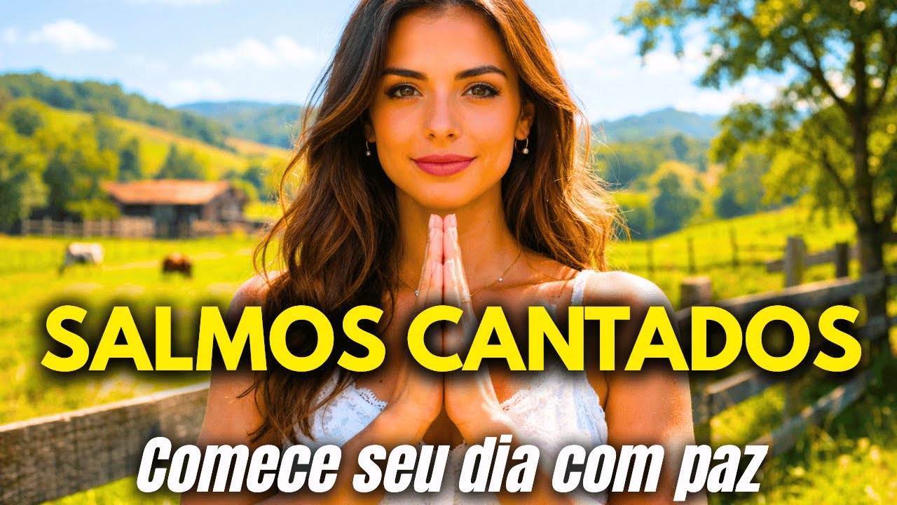 SALMOS CANTADOS | COMECE SEU DIA COM LOUVORES | Orar e Relaxar