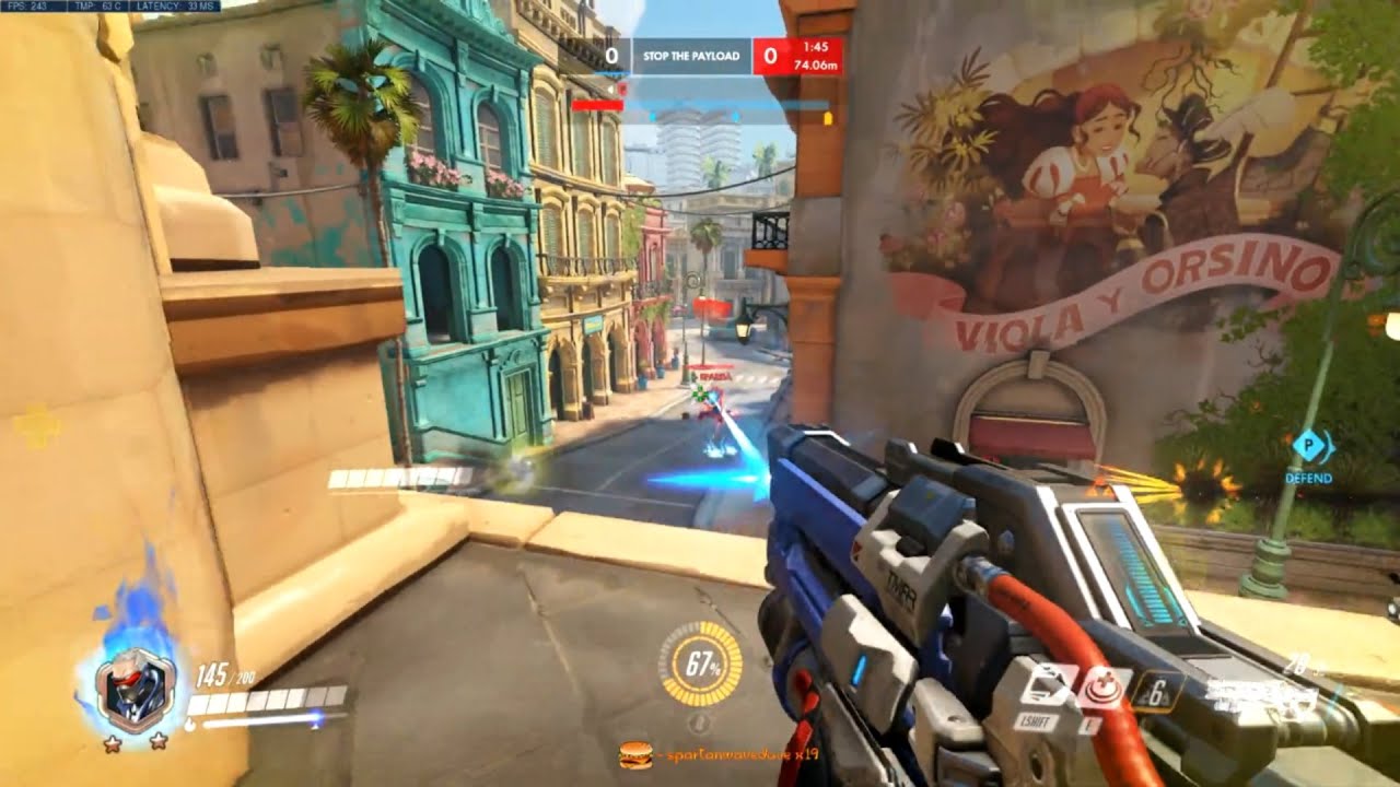 Overwatch Dafran Playing Soldier 76 On Whole Other Level -Sick Aim-