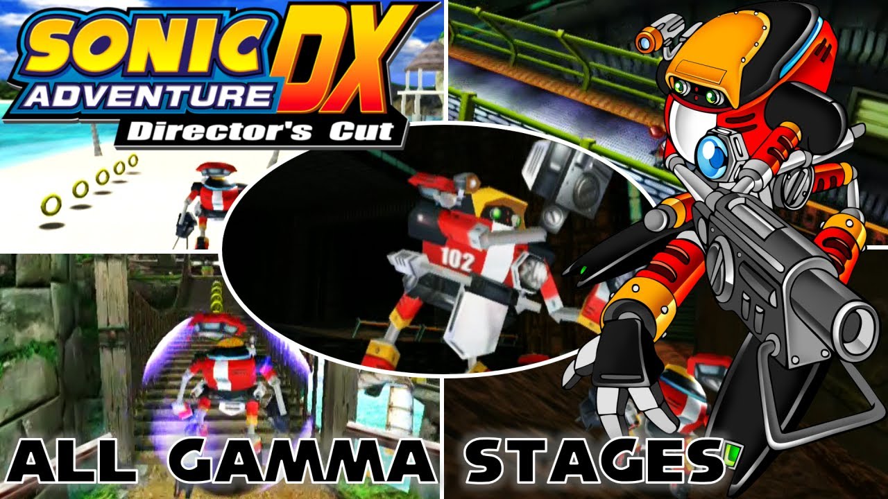 All Gamma Stages ★ Sonic Adventure DX