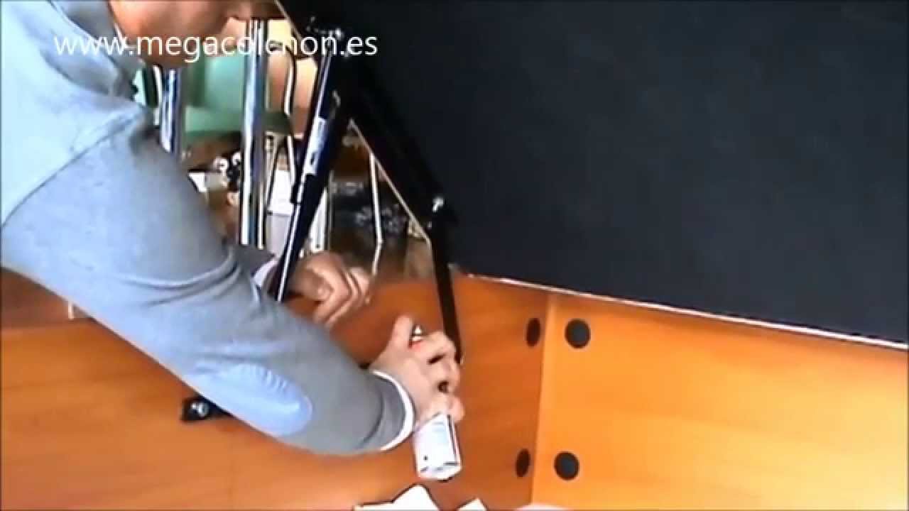 como eliminar ruido en canape abatible madera megacolchon