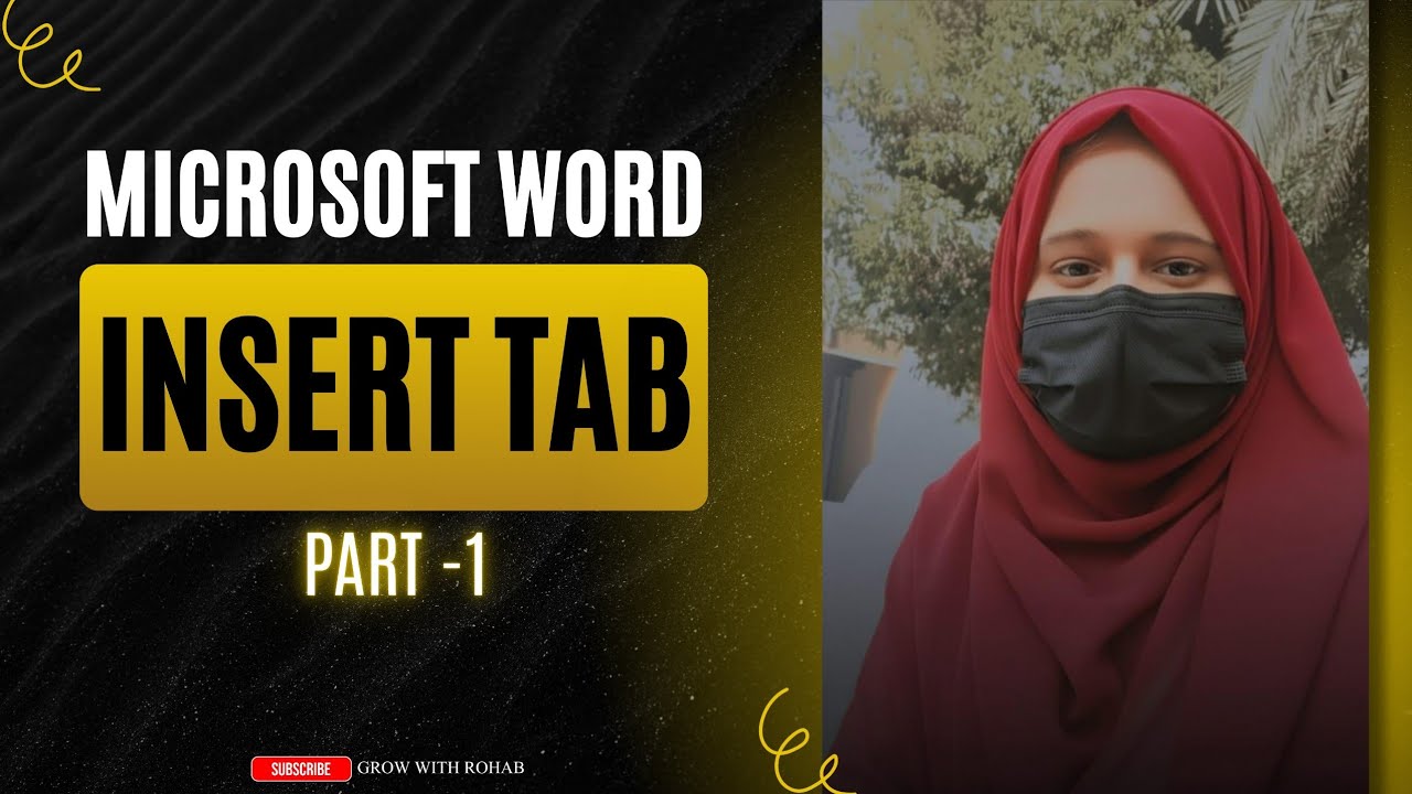 Microsoft Word Insert Tab (Part 1) Tutorial in 2026 | Beginner to Advance Course
