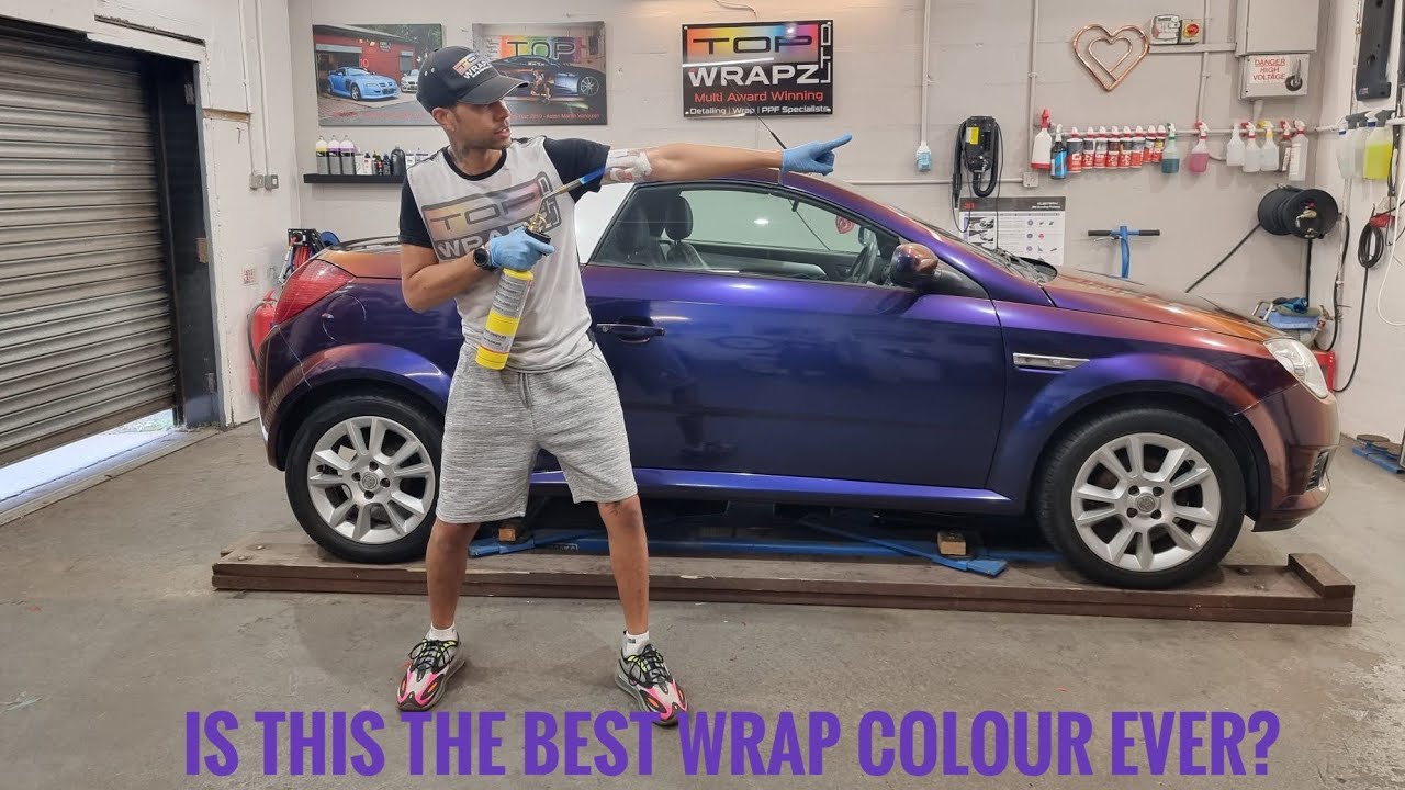 Transforming a basic vauxhall TIGRA into a show stopper! | Opal Tigra  | Vinyl Wrap | Avery dennison
