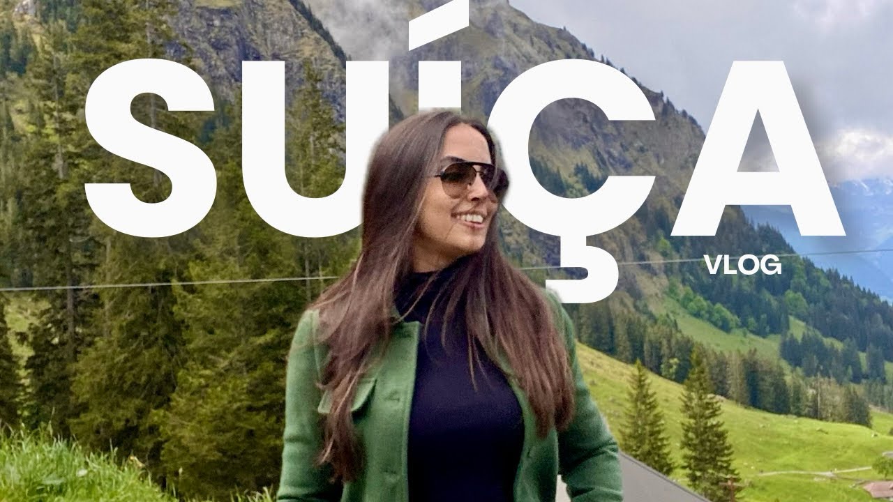Peguei um TREM na Suíça e olha onde fui parar… 🚆❄️ | Vlog Zurique + Lucerna