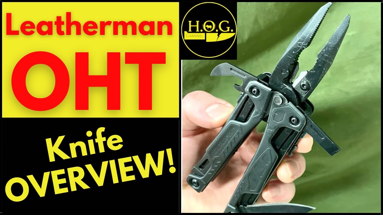 Leatherman OHT First Impression + Overview! | Checking Out Leatherman’s Cool ONE HANDED (multi)TOOL