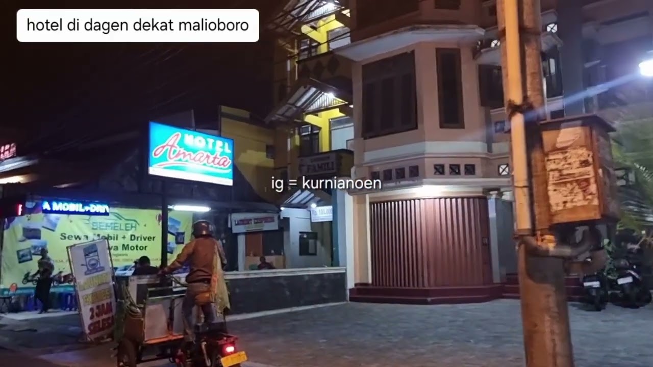 HOTEL DI KAWASAN JALAN DAGEN MALIOBORO JOGJA