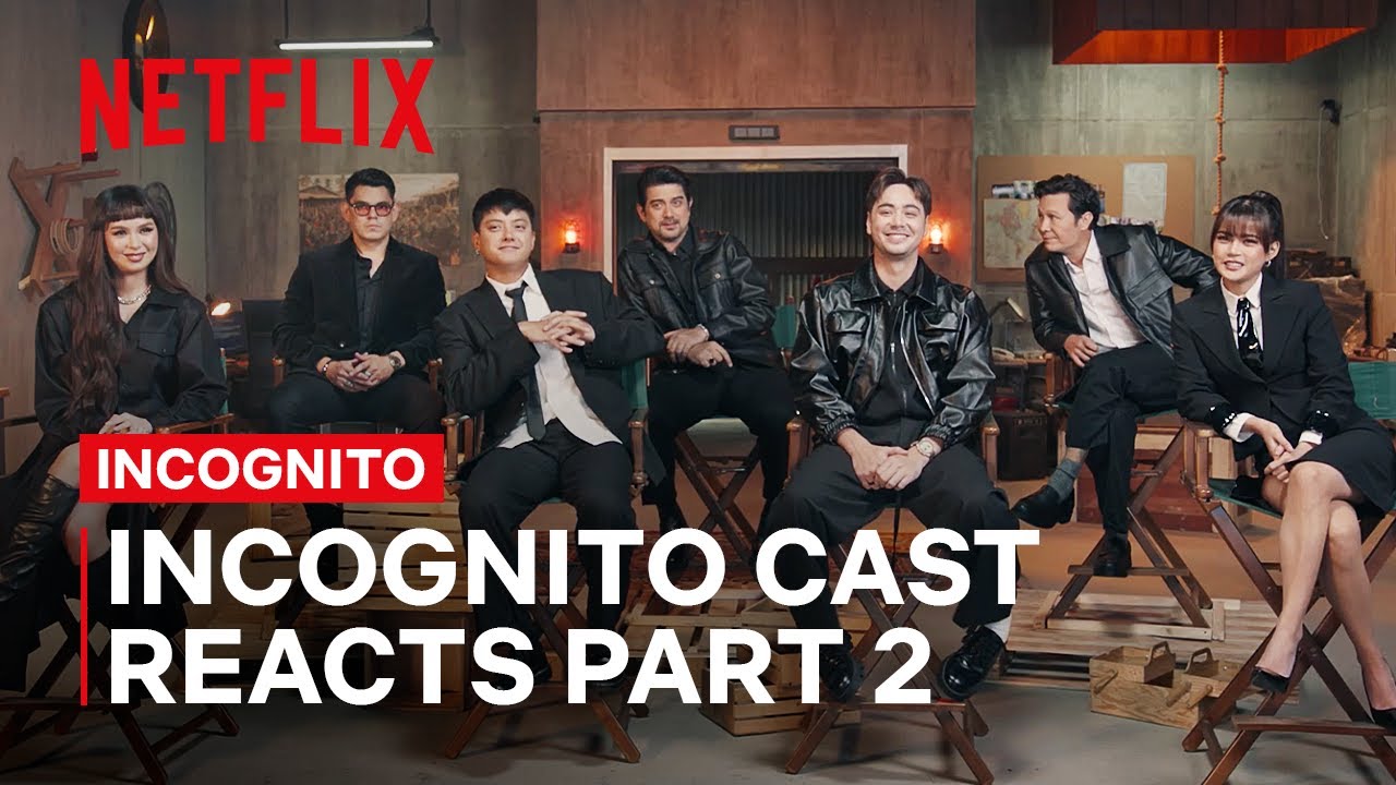The Cast of Incognito React to Its Most Exciting Scenes Pt. 2 | Incognito | Netflix Philippines
