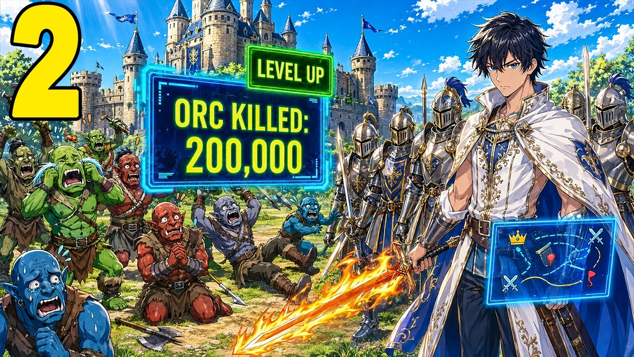 His Wife Exiled Him To The ORC FRONTLINE, But He Built The Strongest Knight Territory