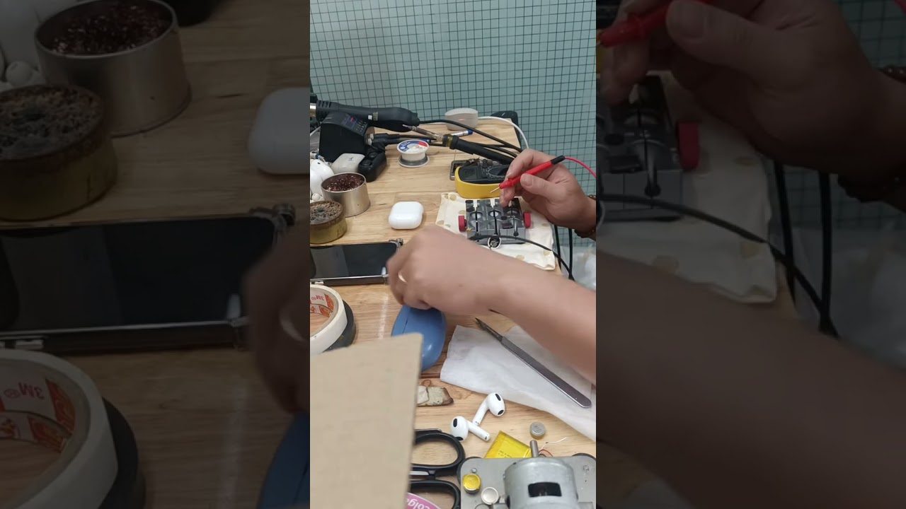 Thay pin tai nghe air pod 3 , air pod 3 battery replacement 