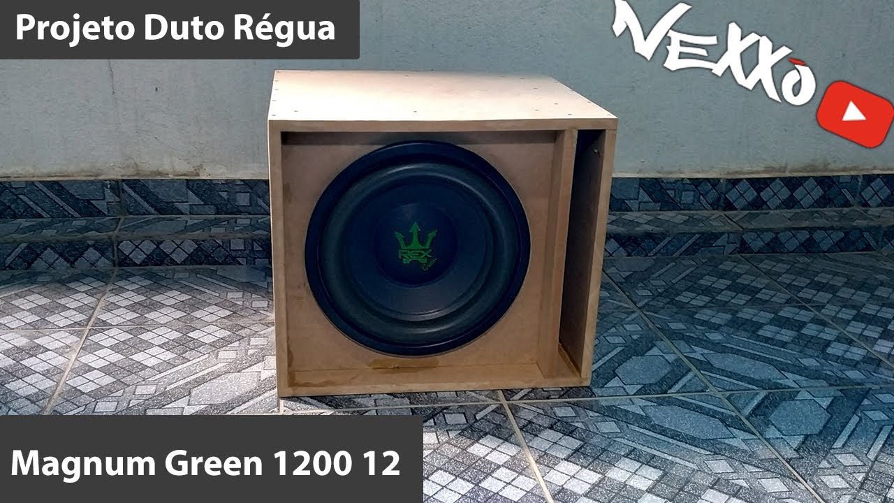 Projeto Duto Régua Magnum Green 12 1200