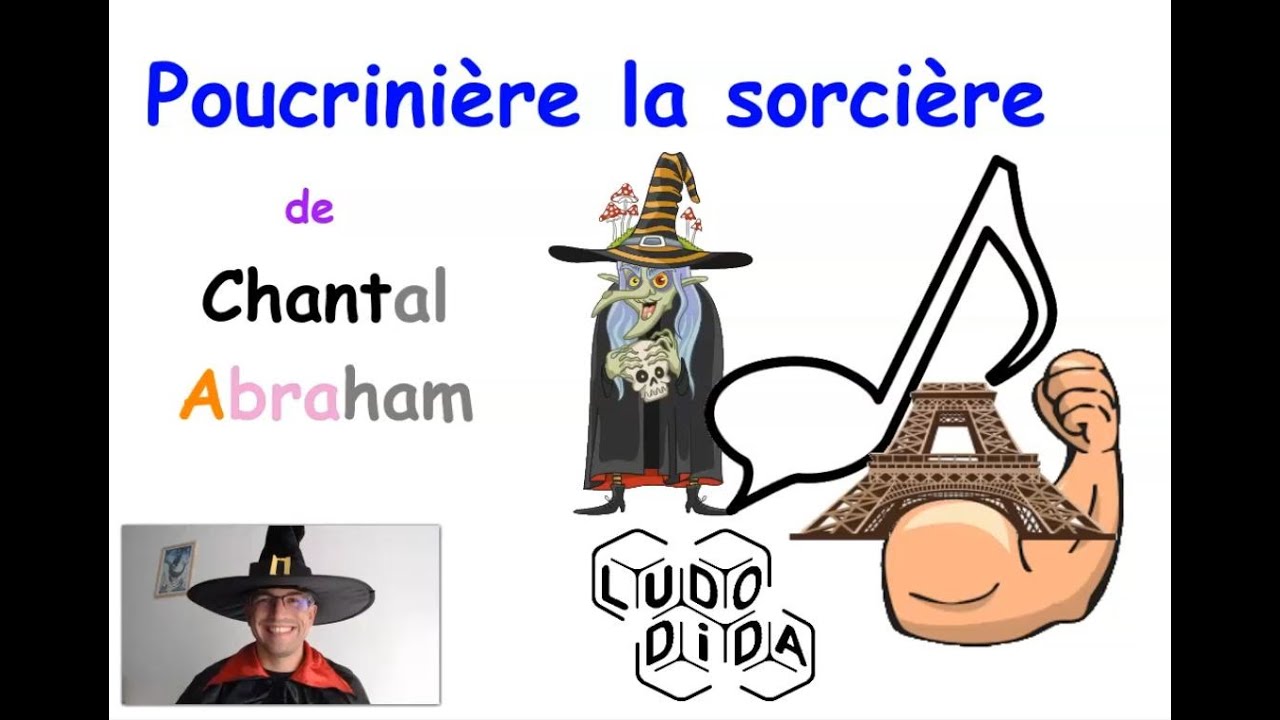 👍🏻 ETUDIONS TA POESIE 🧙&zwj;♀️ Poucrini&egrave;re la sorci&egrave;re ⚡️ Chantal Abraham