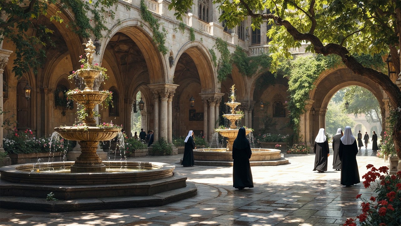 🌿 Monastery Prayer Chant — Gregorian Music for Peace, Meditation & Sleep