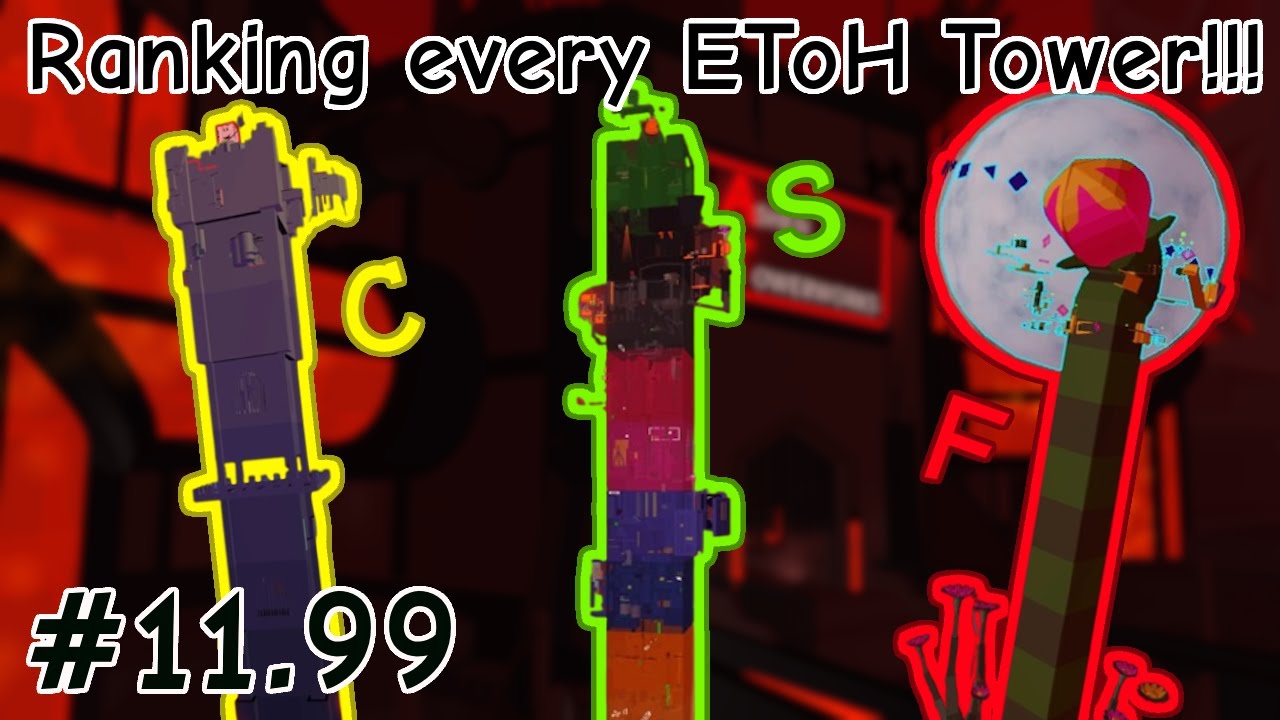 Ranking Ashen Towerworks: THE FINALE!!!!! | EToH