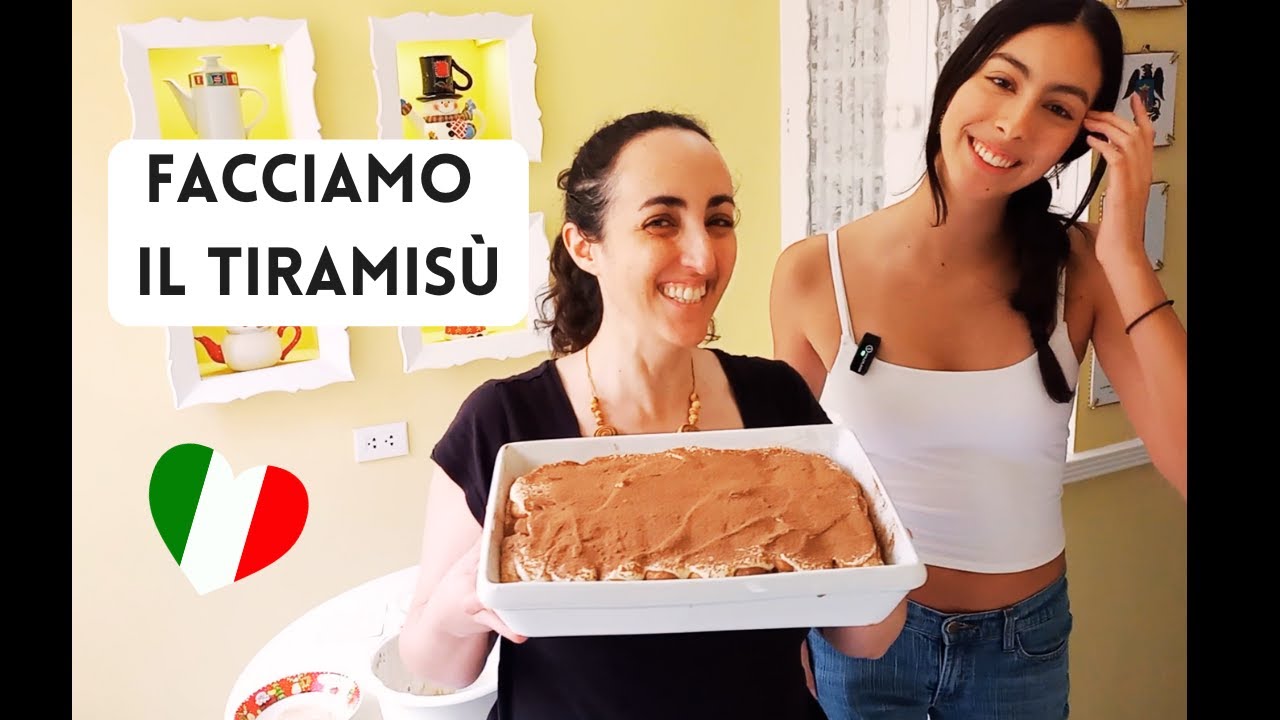🇮🇹 Insegno mia nipote peruviana a fare il tiramisù! (Sub ENG, SP, PORT)