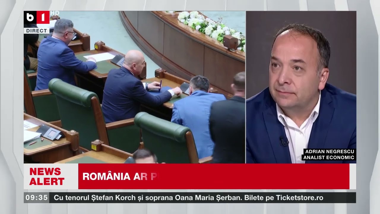 ADRIAN NEGRESCU, ANALIST ECONOMIC, DESPRE PERICOLUL RECESIUNII ȘI DECLARAȚIILE LUI BOLOJAN_ȘtiriB1TV