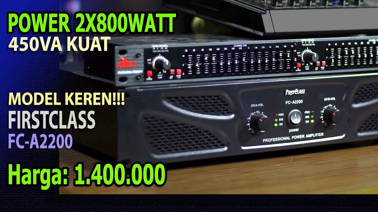 Power 2x800watt, Harga 1,4Jt, 450VA aman, Firstclass FC A 2200