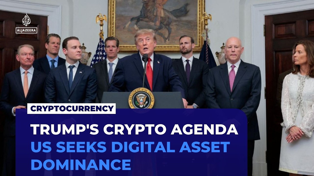 Trump pushes crypto agenda amid scrutiny over family&rsquo;s digital asset profits