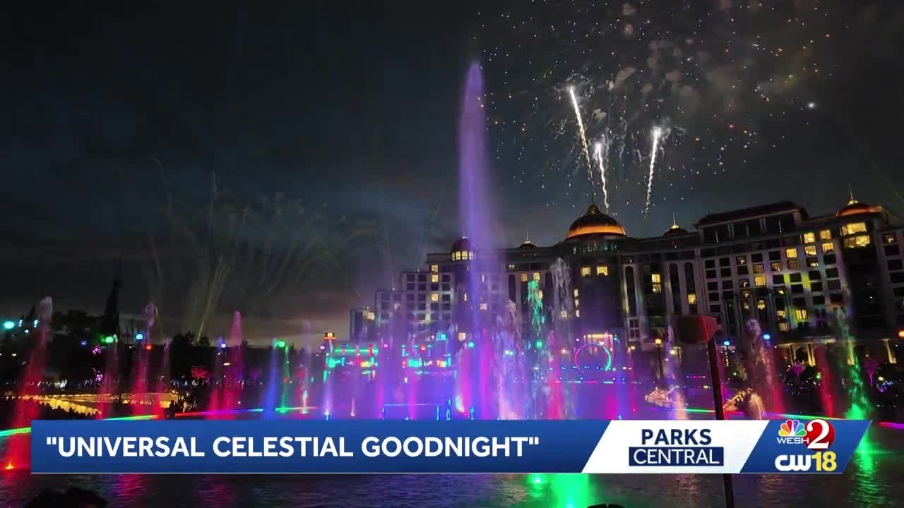 Epic Universe debuts new nighttime spectacular, 'Universal Celestial Goodnight'