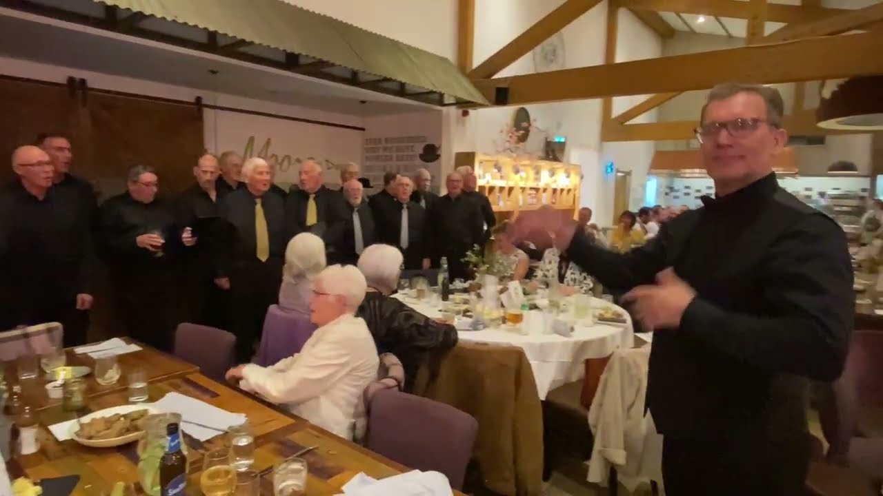 Castleford Male Voice Choir & MACH4 Male Voice Choir at Farmer Copleys in Pontefract. 30th May 2025