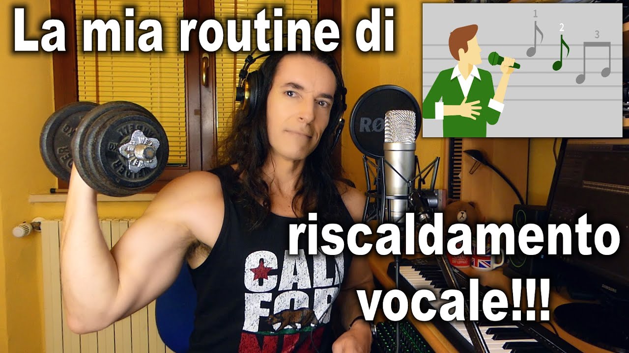 La mia routine di riscaldamento vocale!  + 1 esercizio bonus! 5 minuti di suoni buffi!!!