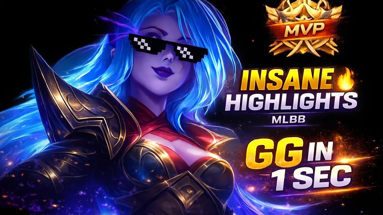 GG IN 1 SEC | INSANE MLBB HIGHLIGHTS 🔥