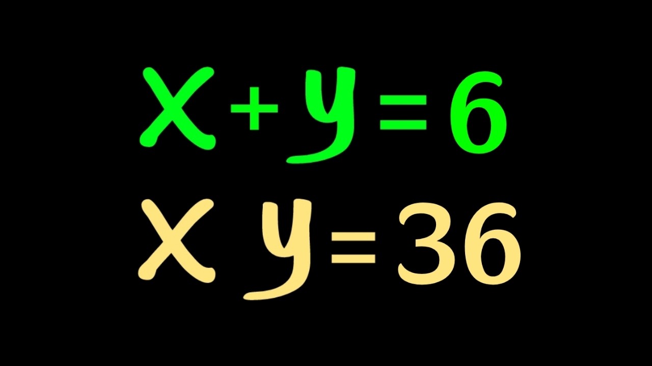 Solving a 'Stanford' University entrance exam | (x,y)=?