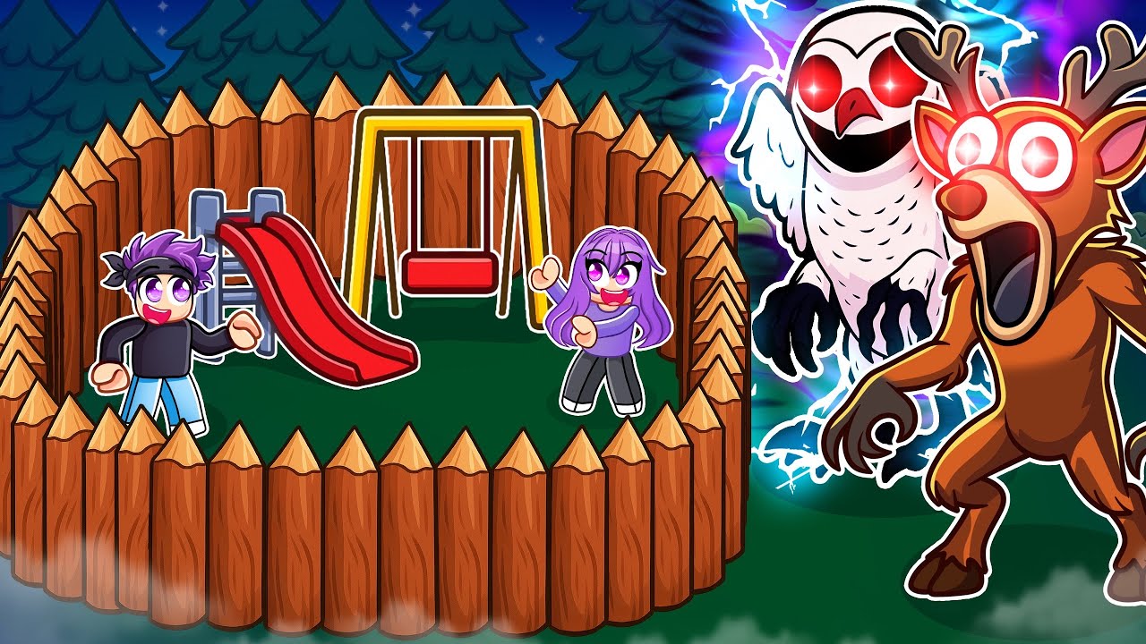99 Nächte im Wald, ABER WIR BAUEN EINE BASE AUF DEM SPIELPLATZ! Mit Kaan & Dania