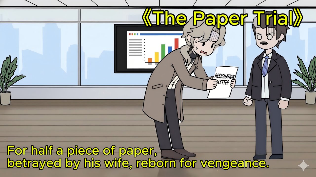 The End 《The Paper Trial》 For half a piece of paper, betrayed by his wife, reborn for vengeance.