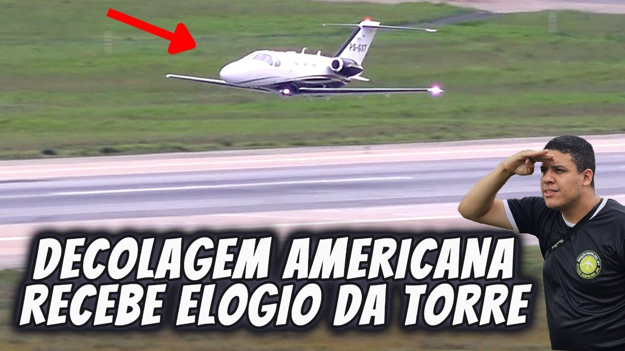 ESTÁVAMOS GRAVANDO INCIDENTE QUANDO FOMOS SURPREENDIDOS POR ESSA DECOLAGEM AMERICANA EM GUARULHOS