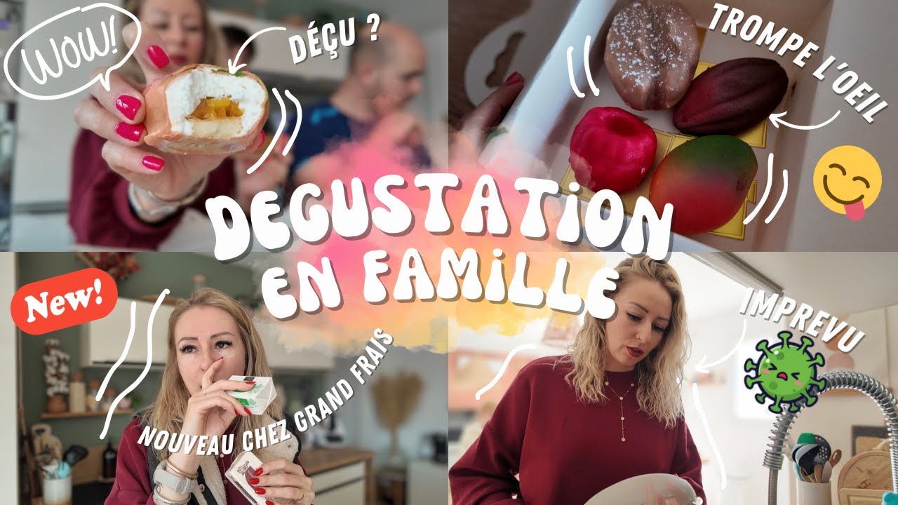DEGUSTATION EN FAMILLE ! PAS CONVAINCU DE CETTE HYPE ! 🤣