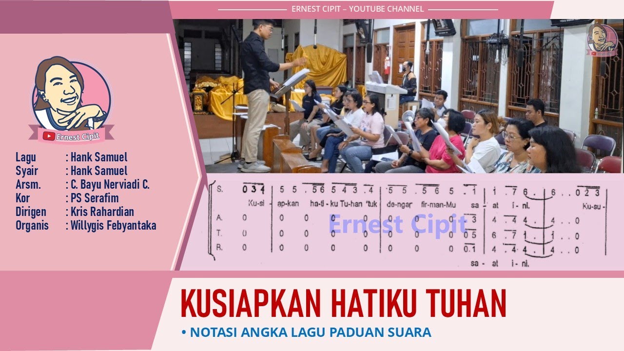 Kusiapkan Hatiku Tuhan | Aransemen Bayu Nerviadi | PS Serafim