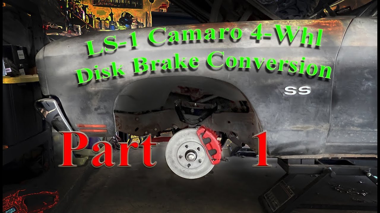 Chevelle Junkyard 4 wheel Disk Brake Swap Conversion Part 1