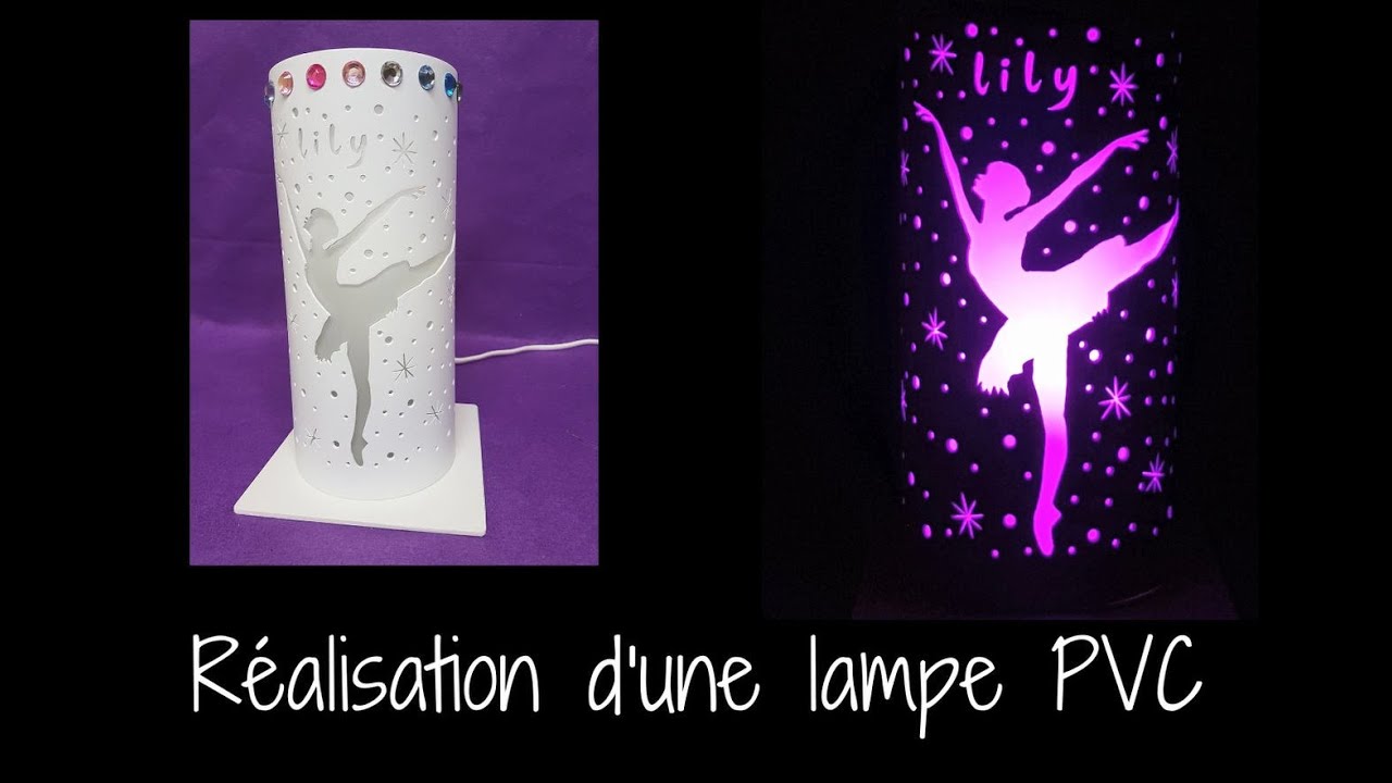 Réalisation d une lampe en PVC