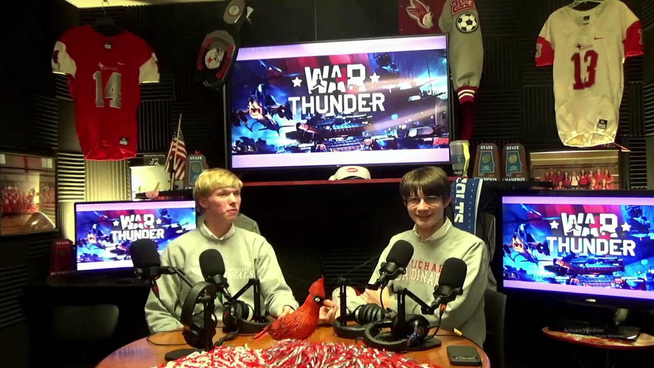 WAR THUNDER - Episode 2 The Take Off Podcast - with William, Brady - St. Michael Catholic High Sch.