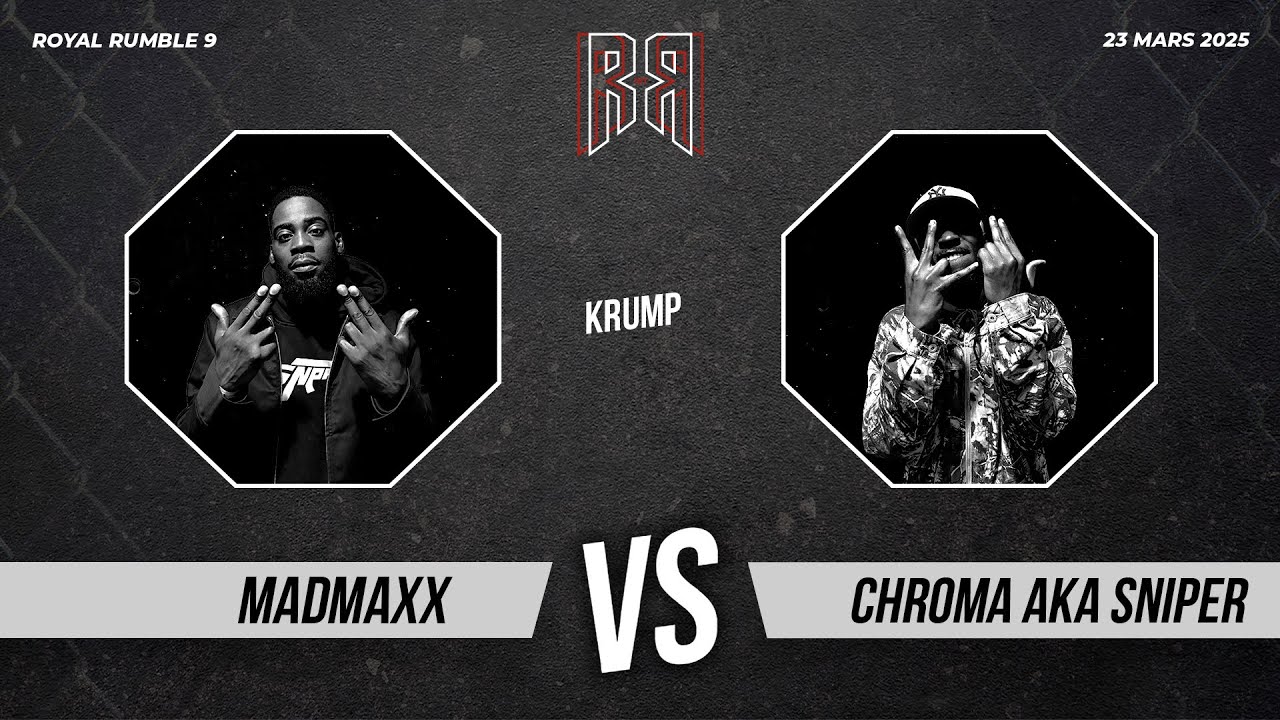 MADMAXX VS CHROMA AKA SNIPER // Stance x Royal Rumble 9 / KRUMP FEMALE FINALE