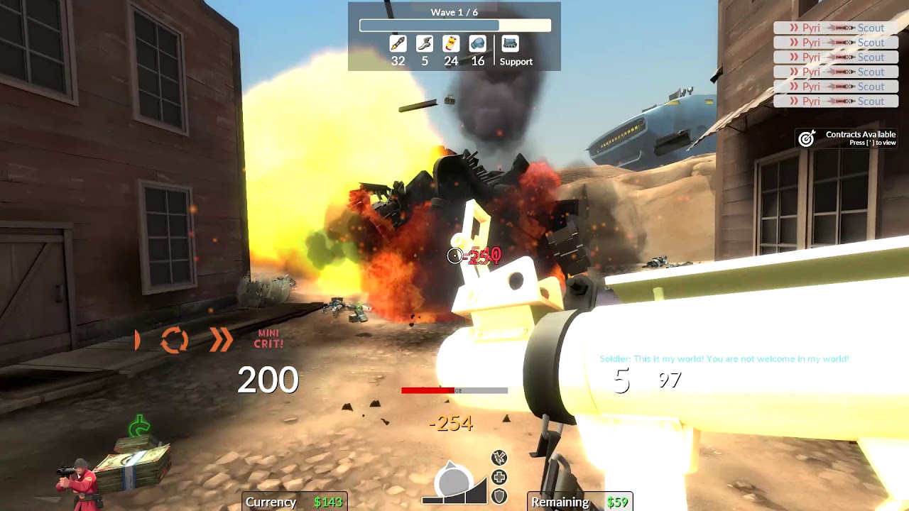 TF2 Custom mission concept (Tanks, Tanks, Tanks Tanks galore)