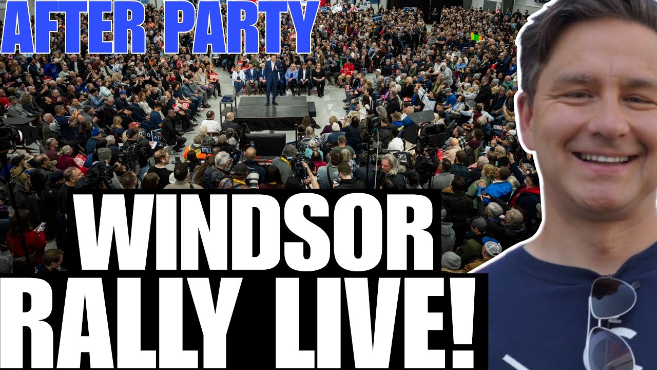 Pierre Poilievre Windsor rally post show