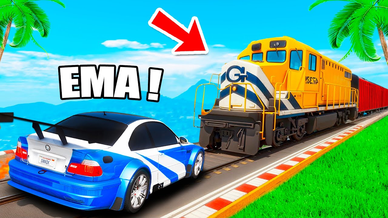 ЕМА! ПОЙЫЗҒА ҚАРСЫ БЕТКЕ БЕТ СОҒЫСТЫҚ!!! ГТА 5 қазақша