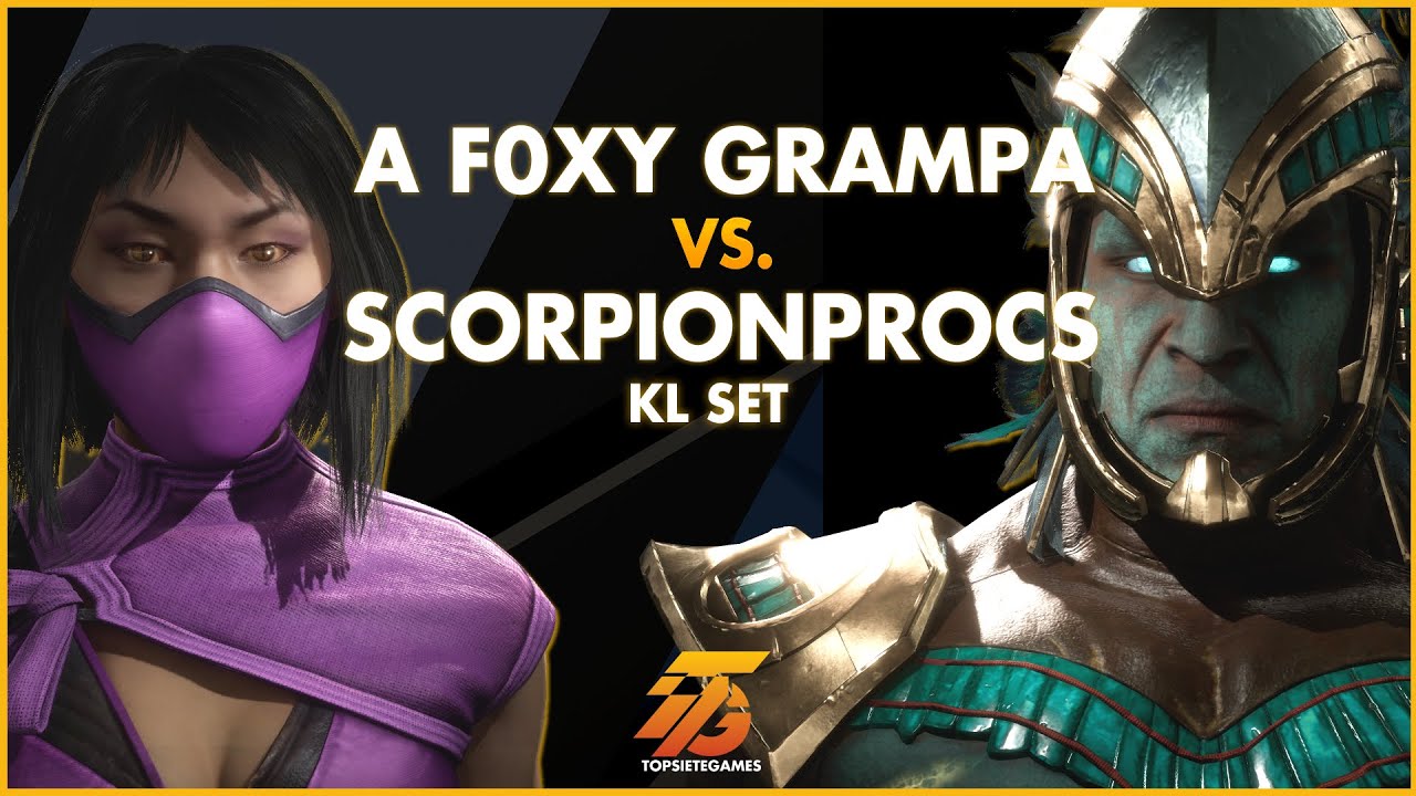 SCORPIONPROCS VS A F0XY GRAMPA - Kotal Kahn vs Mileena - Kombat League Set - 【Mortal Kombat 11】