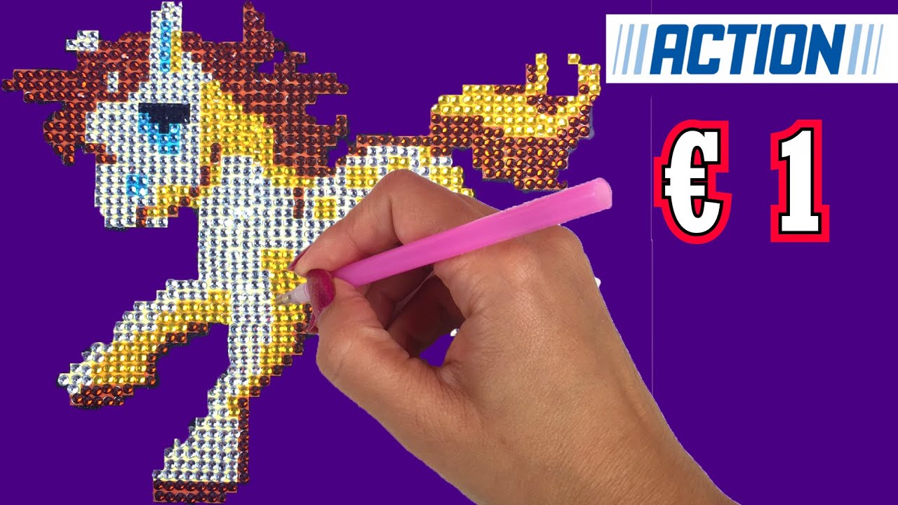 1 EURO! Diamond painting van ACTION Nederlands!