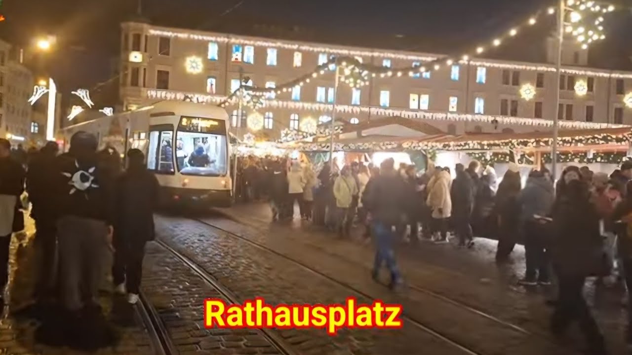 ما بيصير هالزحام! جولة مسائية صادمة في ساحة Rathausplatz – أوغسبورغ 🇩🇪