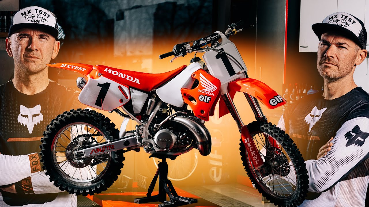 VINTAGE : Honda 250 CR 94 pour l' ENDUROPALE 2024