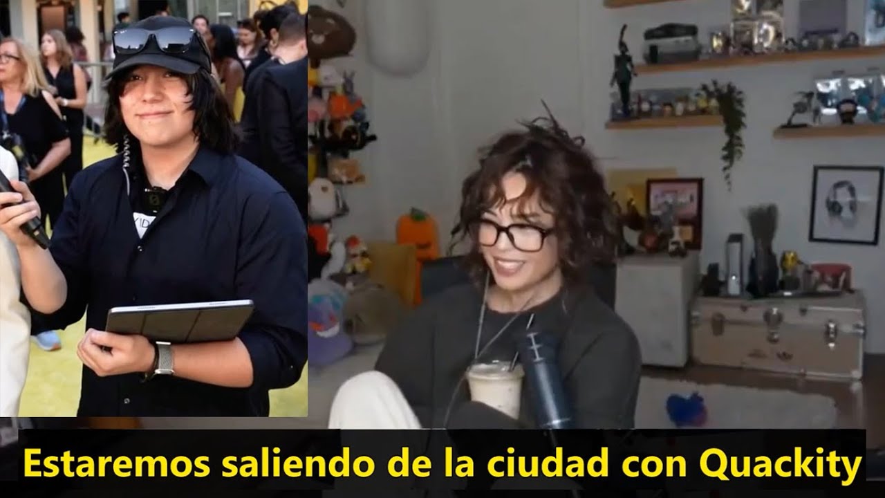 Valkyrae filtra que grabará video EXCLUSIVO c/ QUACKITY para 