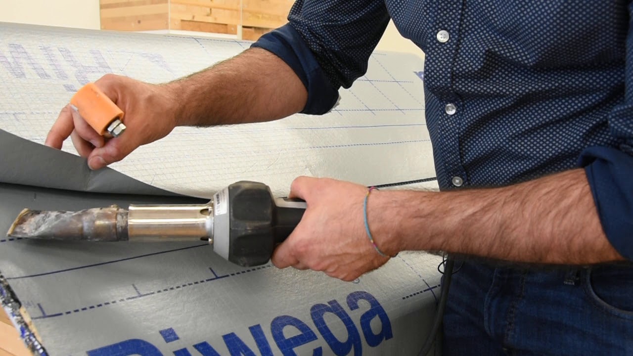 USB WELD AS – sistema di posa con sigillatura ad aria calda
