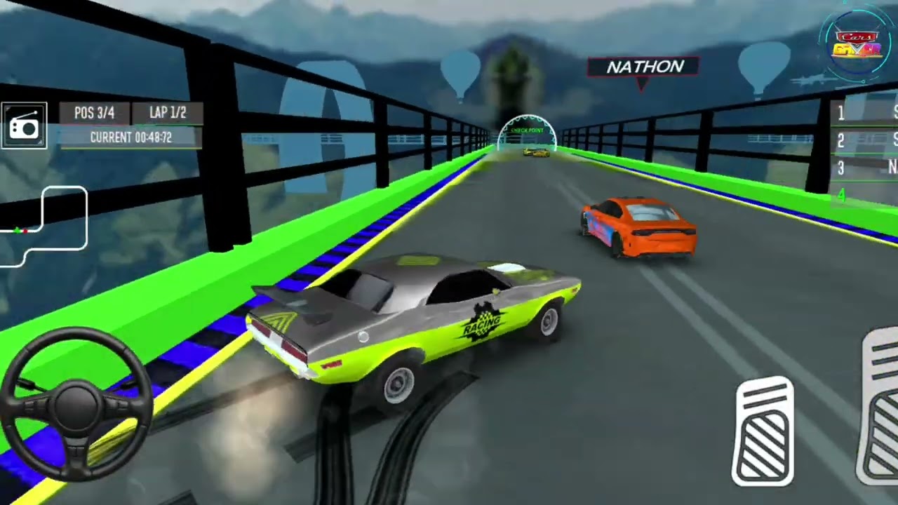 mega ramp race stunt  🕹️ Play on CarGames #androidgames #newgame2026 7