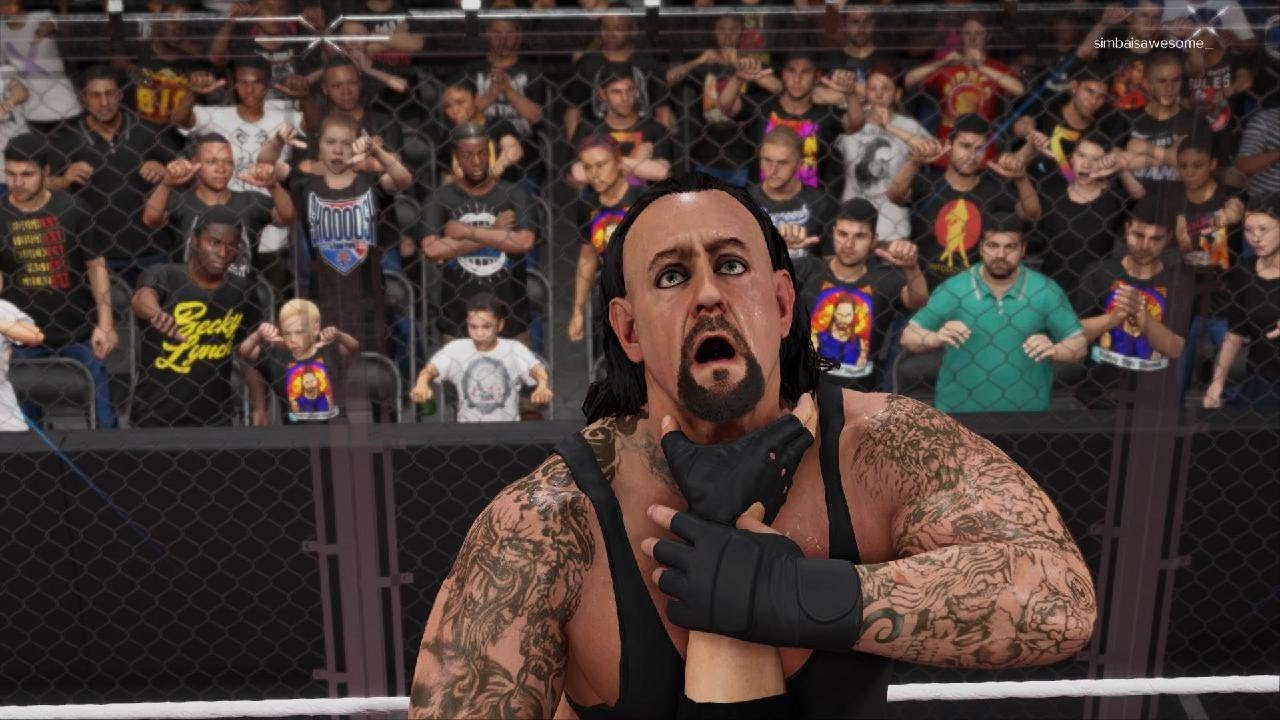 Kane Vs. The dead man.The Undertaker.