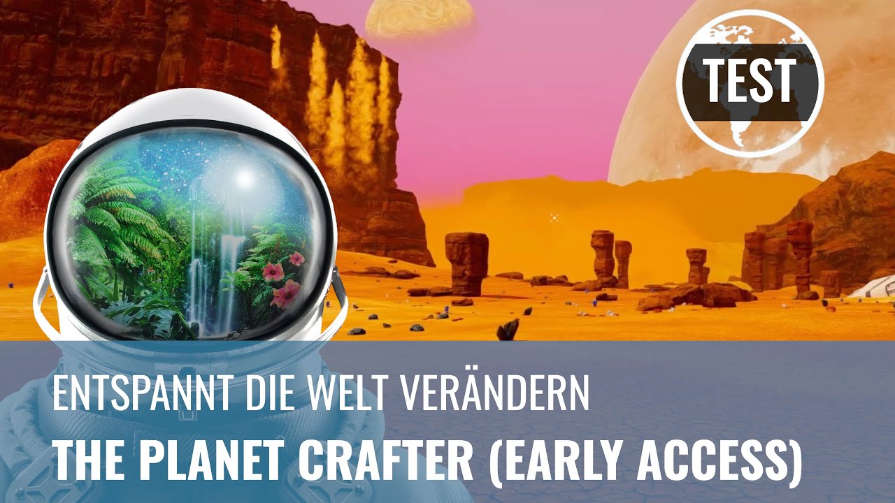 The Planet Crafter im Test: Sammeln, Craften, Terraformen (Review, German)