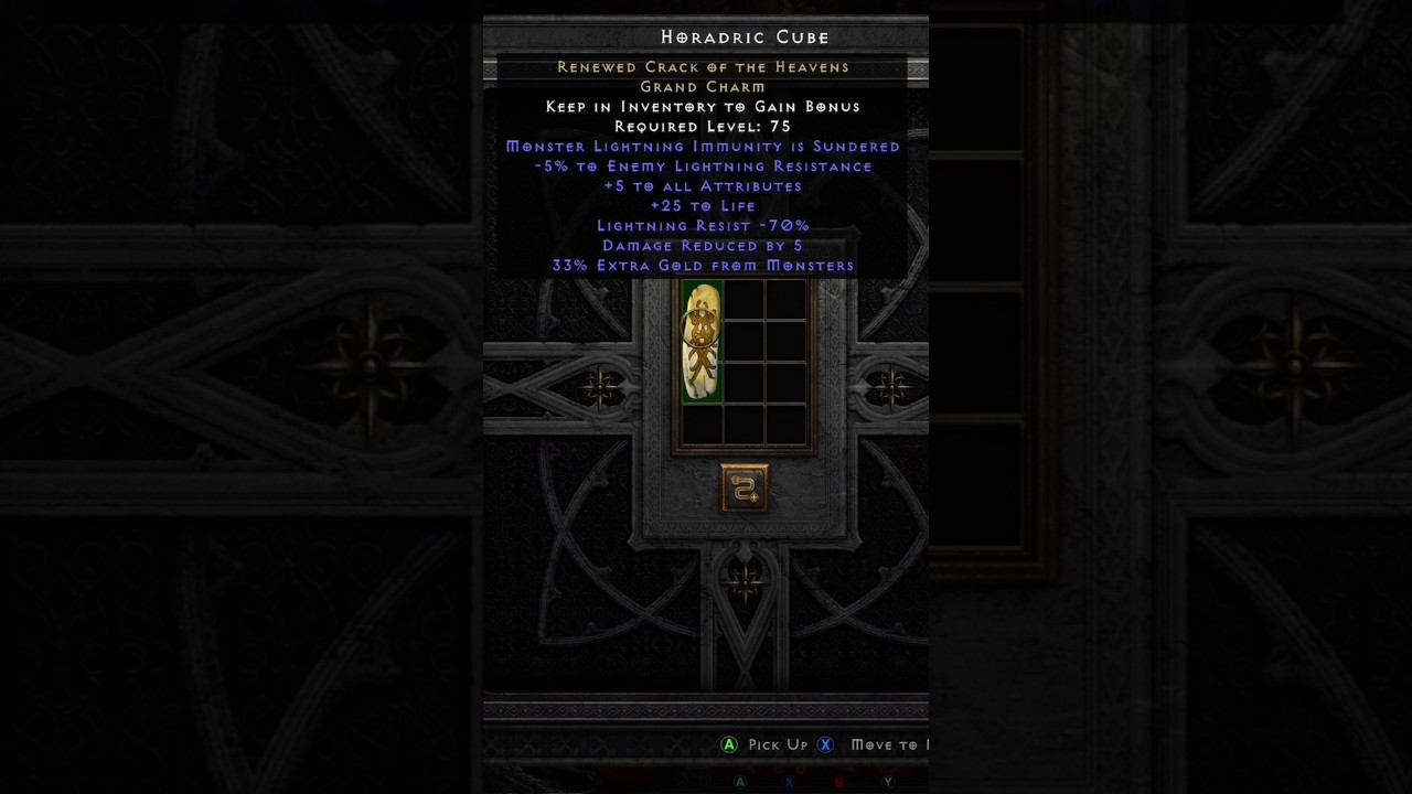 Улучшение эффекта скрытого разрушения в обновлённой Diablo 2: Renewed RotW #gamer #diablo2 #gamin...