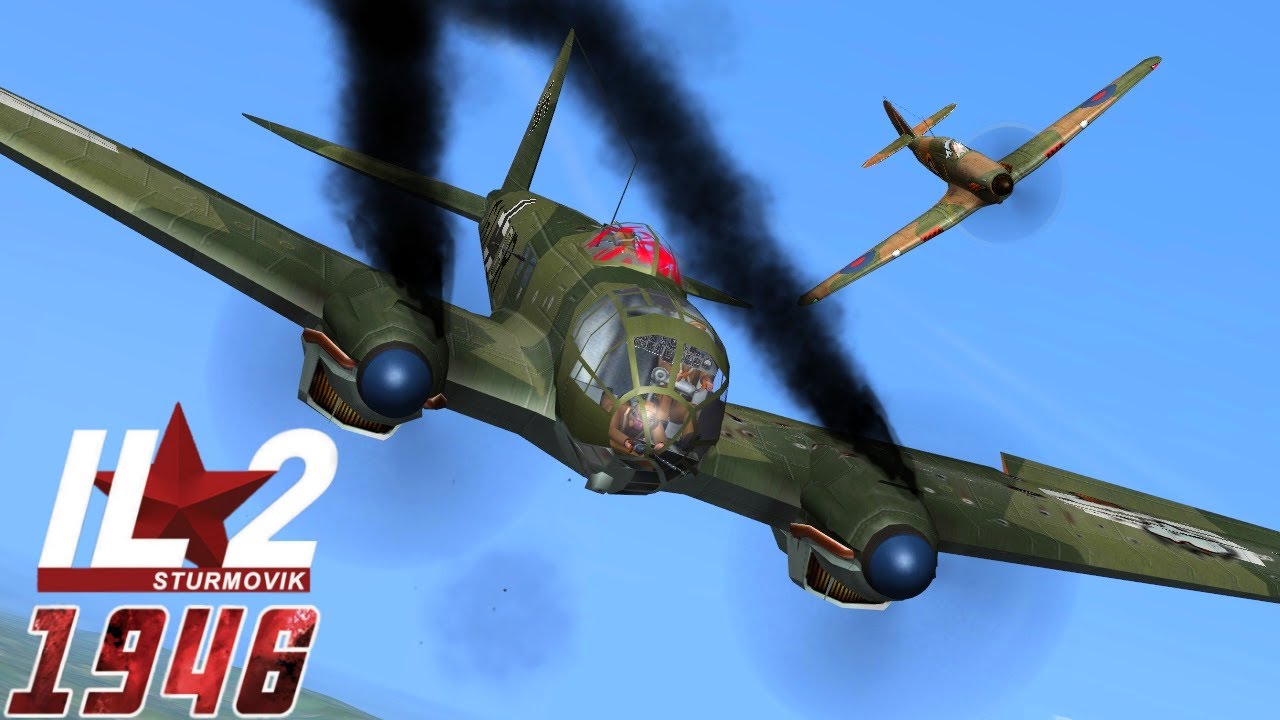 Full IL-2 1946 mission: Battle of Britain Heinkel Crew 2