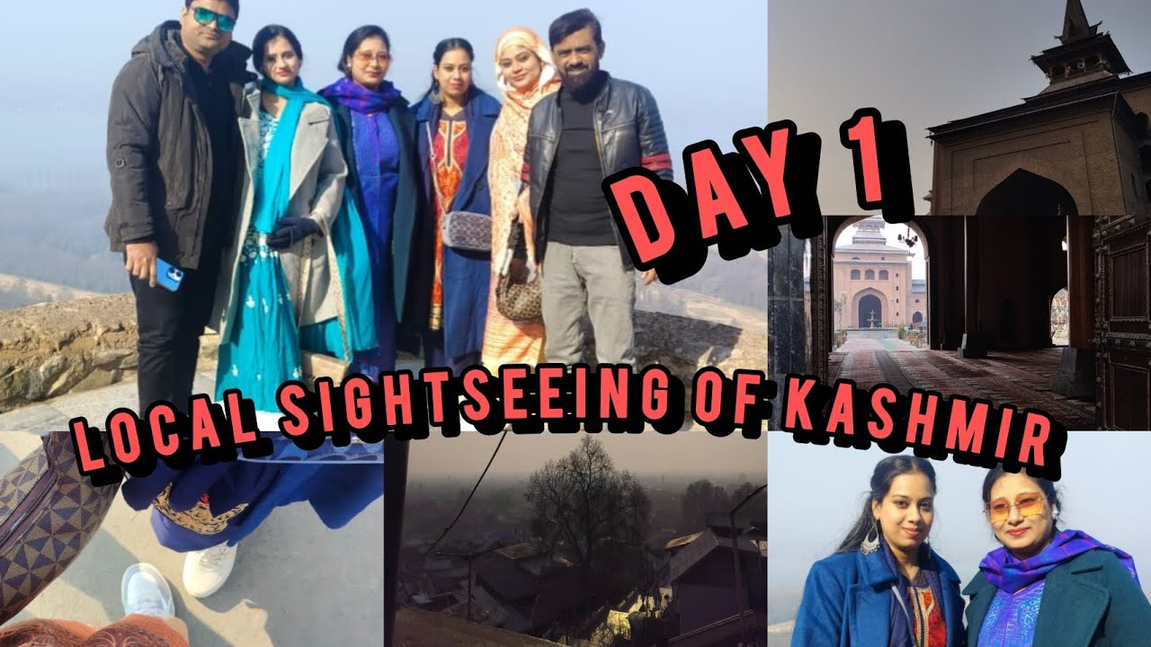 First day in kashmir| exploring local | mughal garden | magdumshah dargah | jama masjid | Jummah nmz